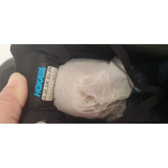 NEW Hoka U Transport X Sneakers Shoes Men's 7.5 Womens 8.5in Black Msrp 199.99 - Picture 8 of 8